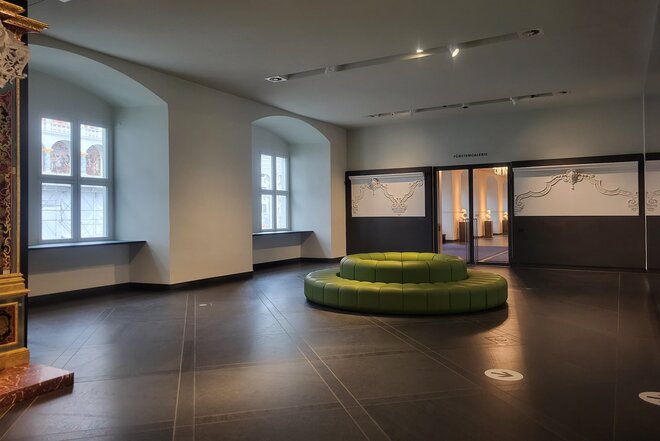 Foyer des Neuen Grünen Gewölbe im Residenzschloss Dresden